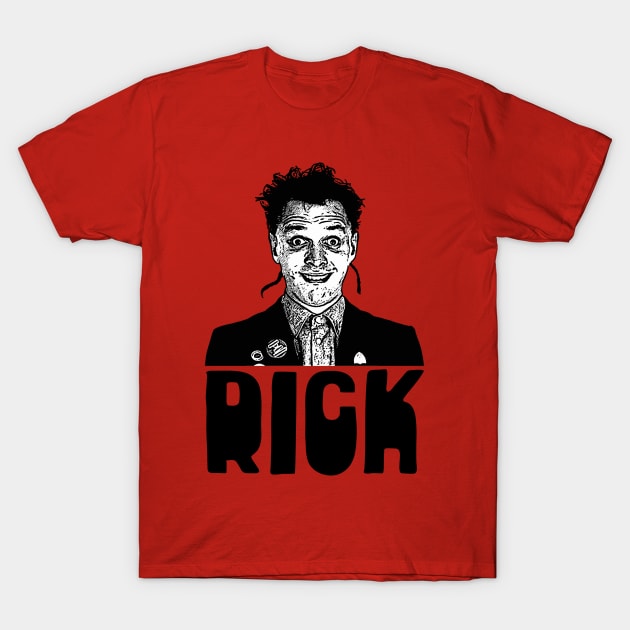 Rik Mayall / Rick The Young Ones FanArt #2 T-Shirt by DankFutura